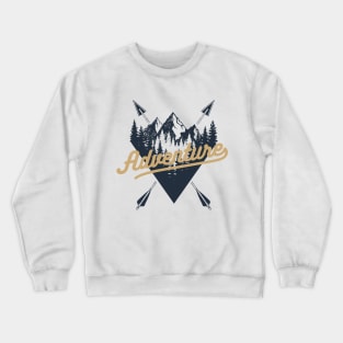 Adventure. Mountains Crewneck Sweatshirt